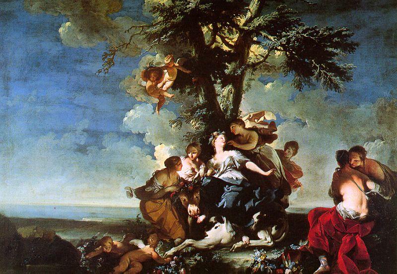 Giovanni Domenico Ferretti The Rape of Europa1 oil painting image